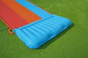 Bestway H2OGO! Tsunami Splash Ramp vandglidebane med 3 baner længde 488 cm