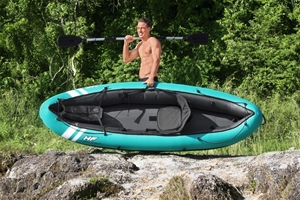 Bestway Hydro-Force Ventura oppustelig kajak, komplet sæt
