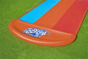 Bestway H2OGO! Tsunami Splash Ramp vandglidebane med 3 baner længde 488 cm