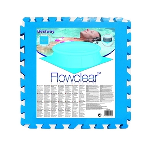 Bestway Floor Protector poolfliser 50 x 50 cm. 8 stk. pr. pakke