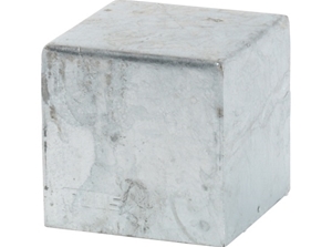 Plus CUBIC Stolpeafdækning i varmgalvaniseret 91 x  91 mm 17936-1