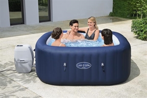Bestway Lay-Z-Spa Hawaii AirJet oppusteligt spa 4-6 voksne 1325 liter