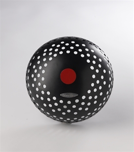 Bon-fire poptop Ø28 cm. popcorn net sort / rød emalje