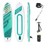 Bestway HuaKa'i SUP Board oppustelig paddle board mintgrøn 305x84x15 cm
