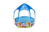 Bestway Splash-in-Shade Steel Pro pool med UV-soltag Ø183 cm